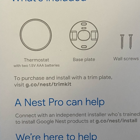 Google nest thermostat - Picture 5 of 7